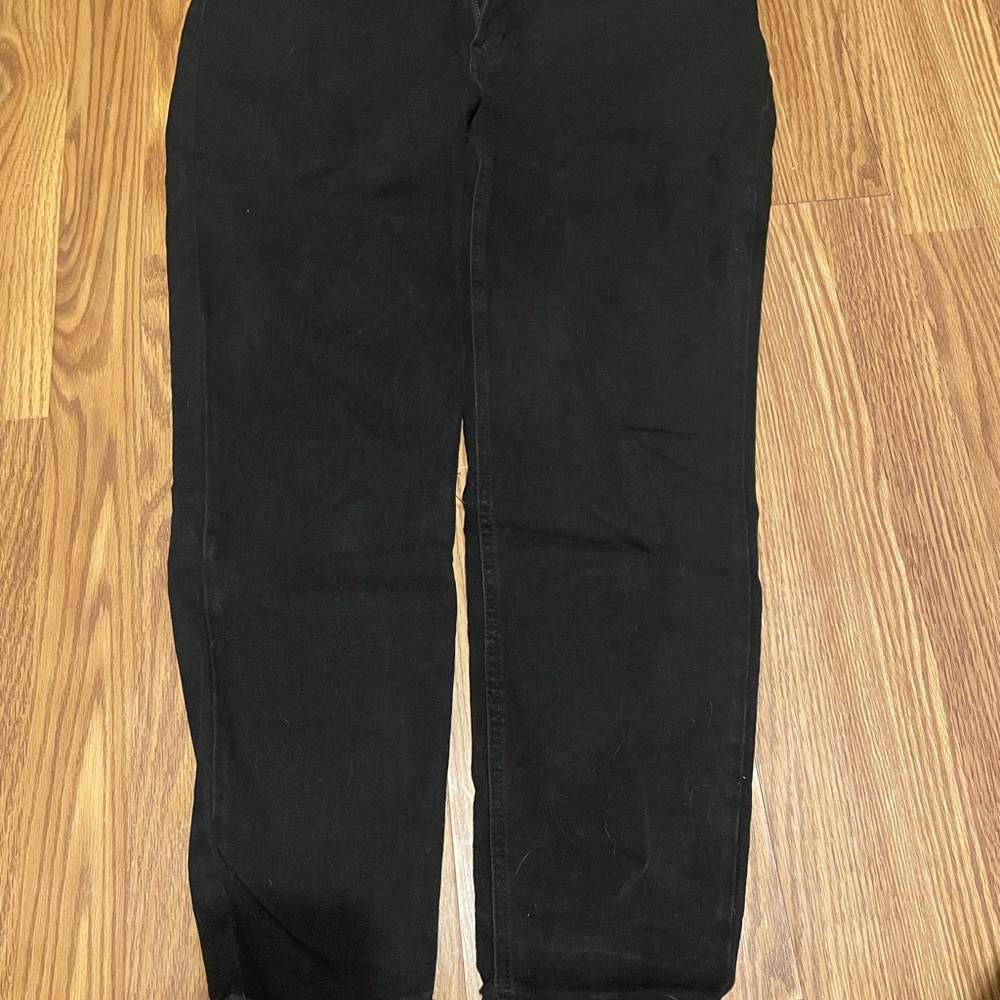 No Boundaries Black Straight Leg Jeans